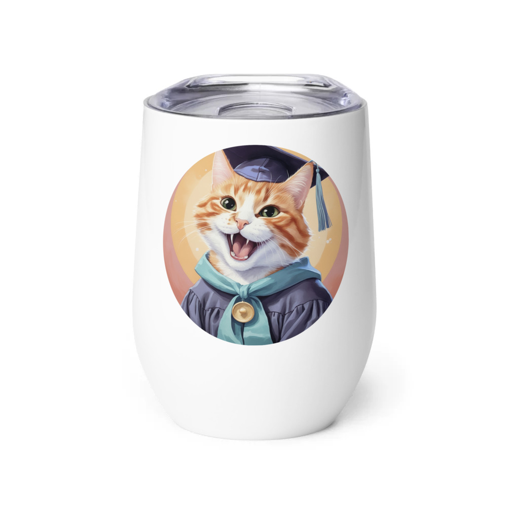 PugMug Custom Jack Jack Wine Tumbler