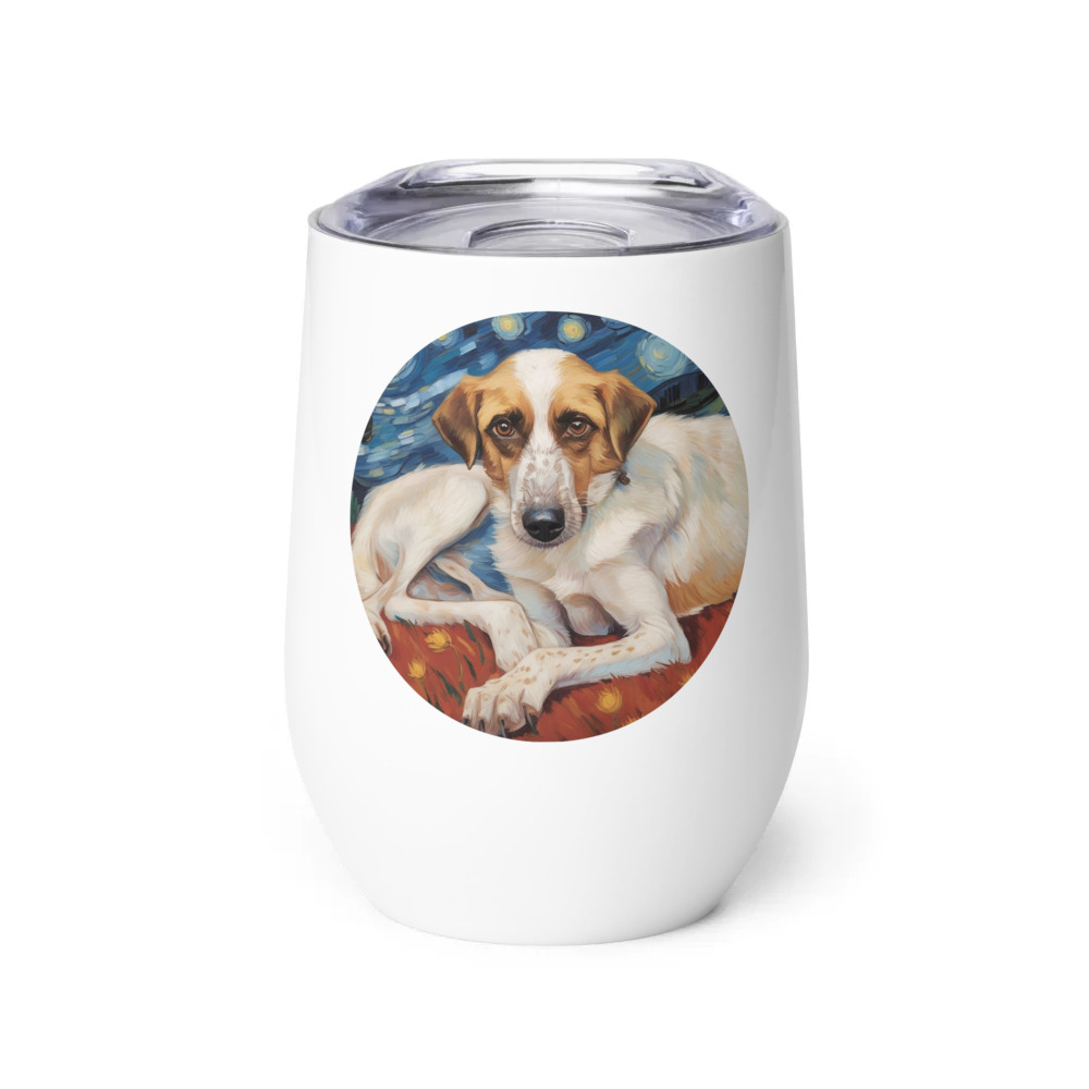 PugMug Custom Hazim Wine Tumbler