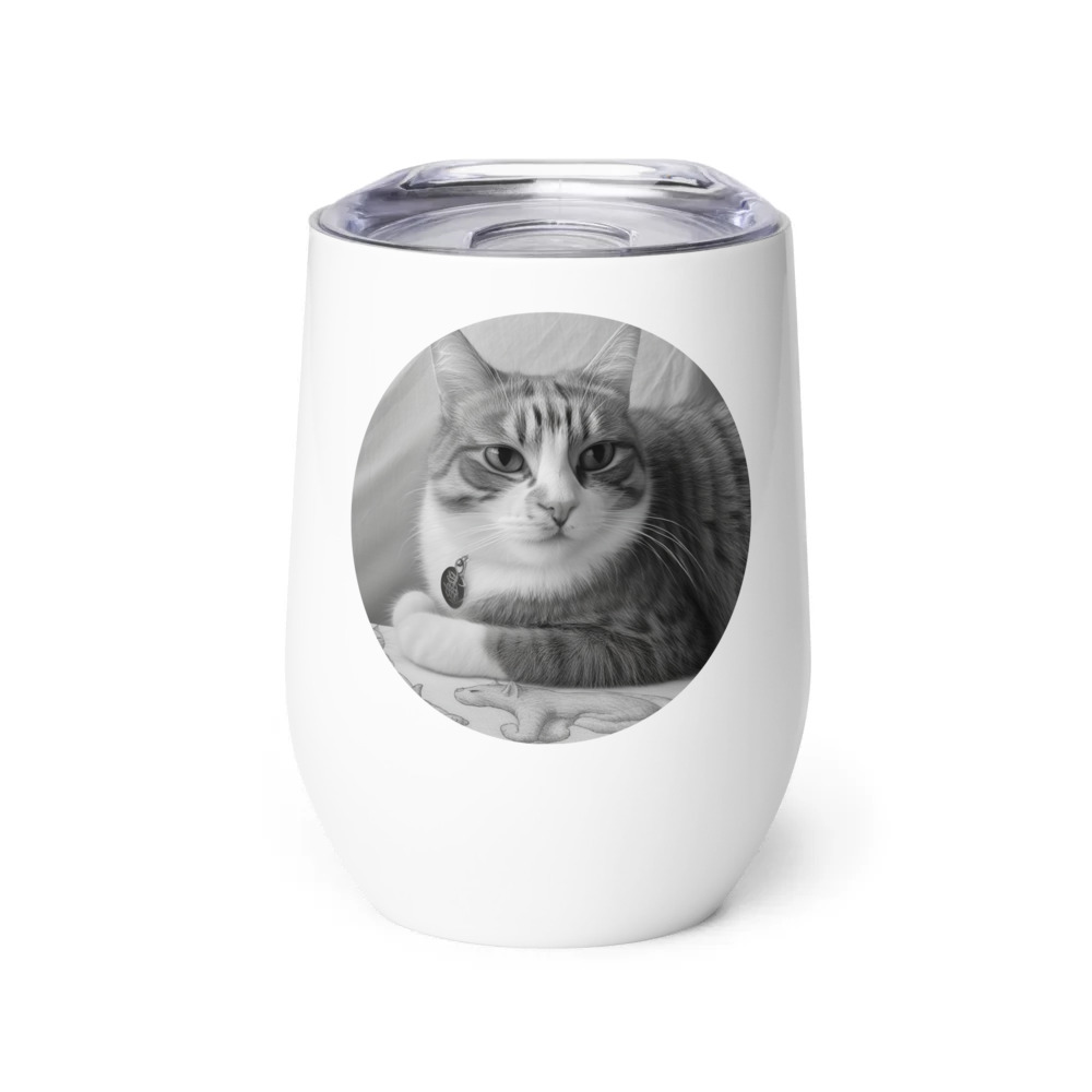 PugMug Custom Jack Jack Wine Tumbler