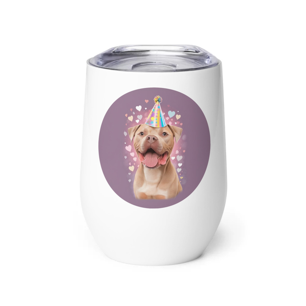 PugMug Custom squishmallow Wine Tumbler