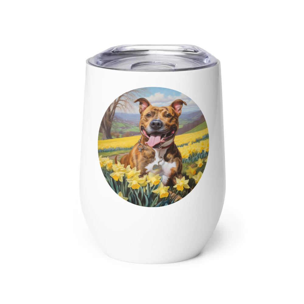 PugMug Custom Tony Hawk Wine Tumbler