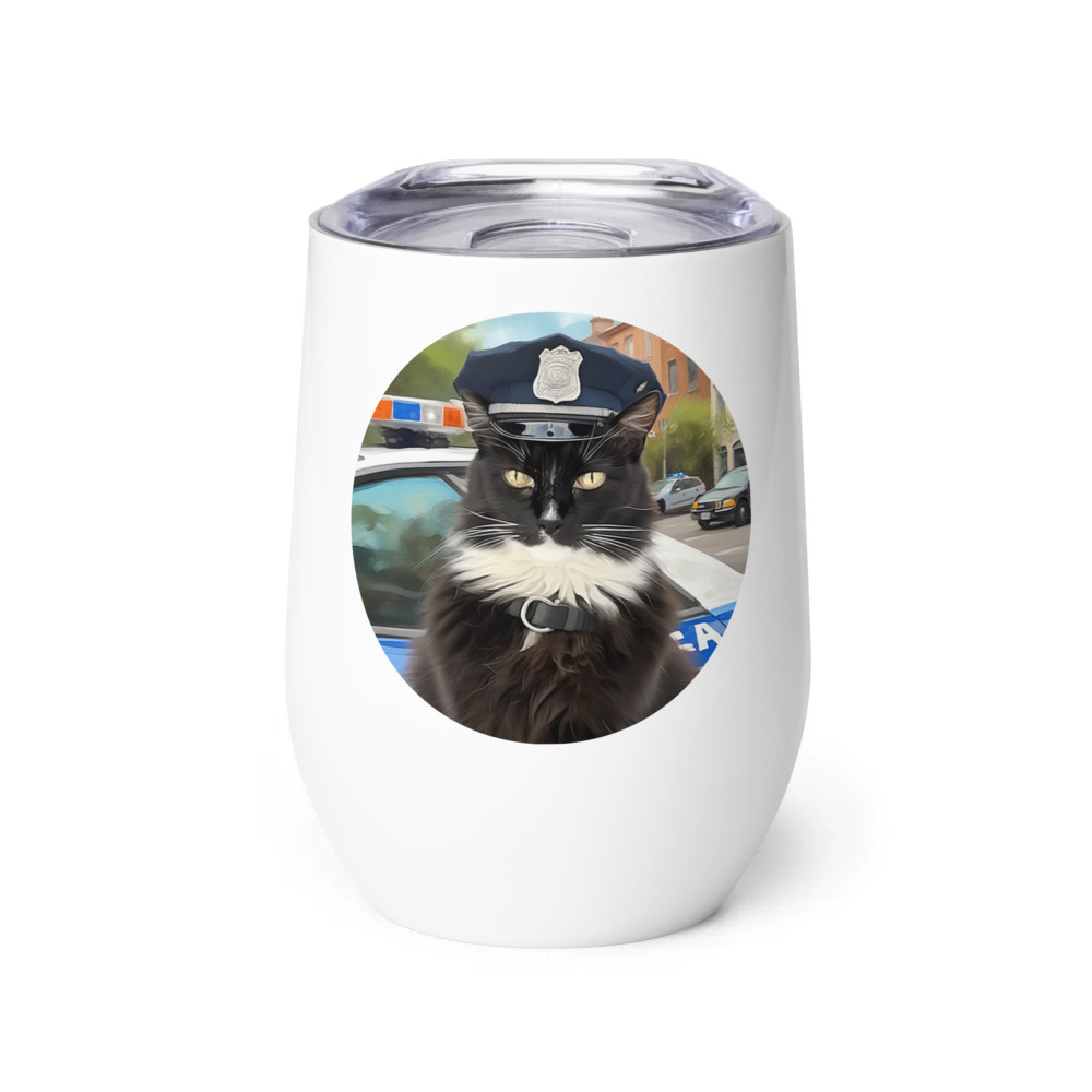 PugMug Custom Peerie Wine Tumbler