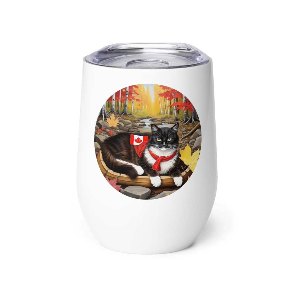 PugMug Custom Peerie Wine Tumbler