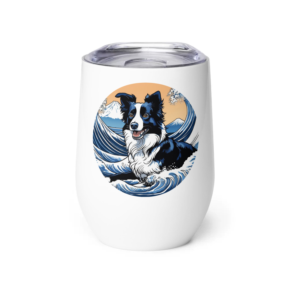 PugMug Custom Pet Wine Tumbler