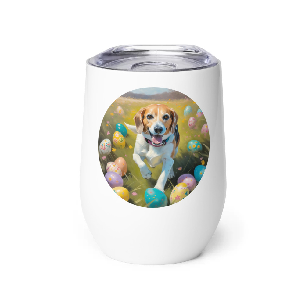 PugMug Custom Munchkin Wine Tumbler