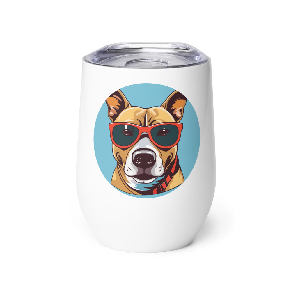 PugMug Custom Tony Hawk Wine Tumbler