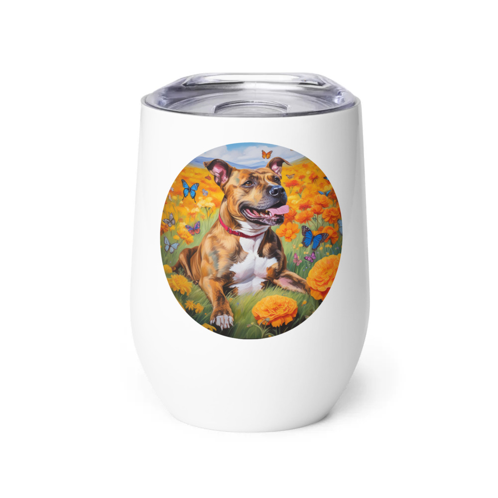 PugMug Custom Tony Hawk Wine Tumbler