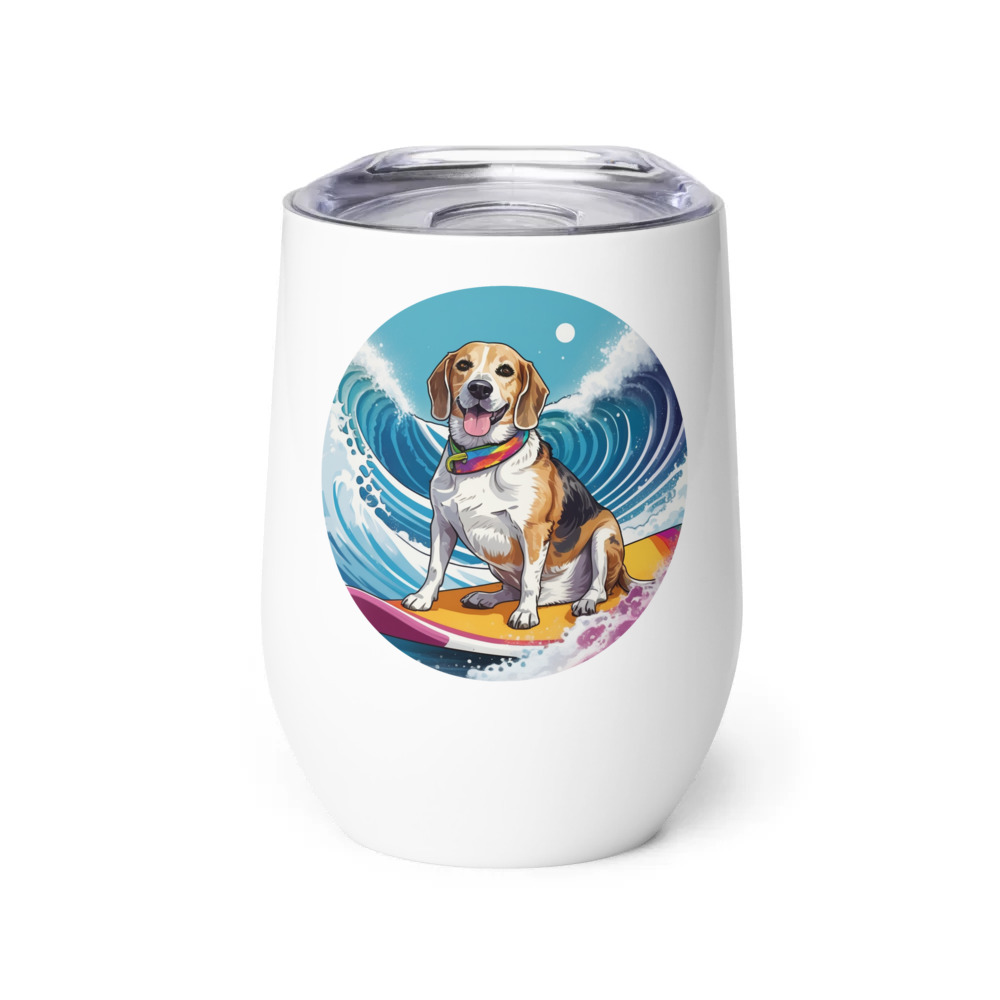PugMug Custom Munchkin Wine Tumbler