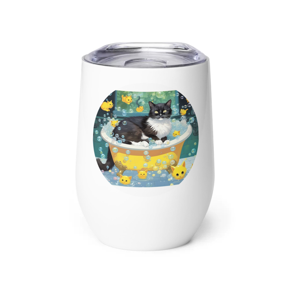 PugMug Custom Peerie Wine Tumbler