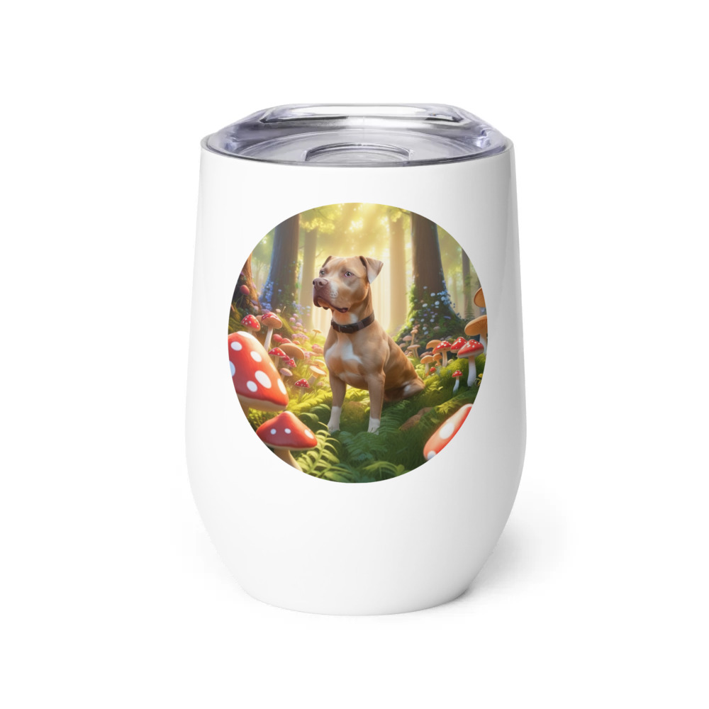 PugMug Custom squishmallow Wine Tumbler