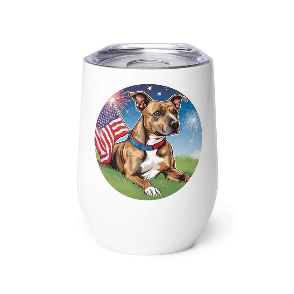 PugMug Custom Tony Hawk Wine Tumbler