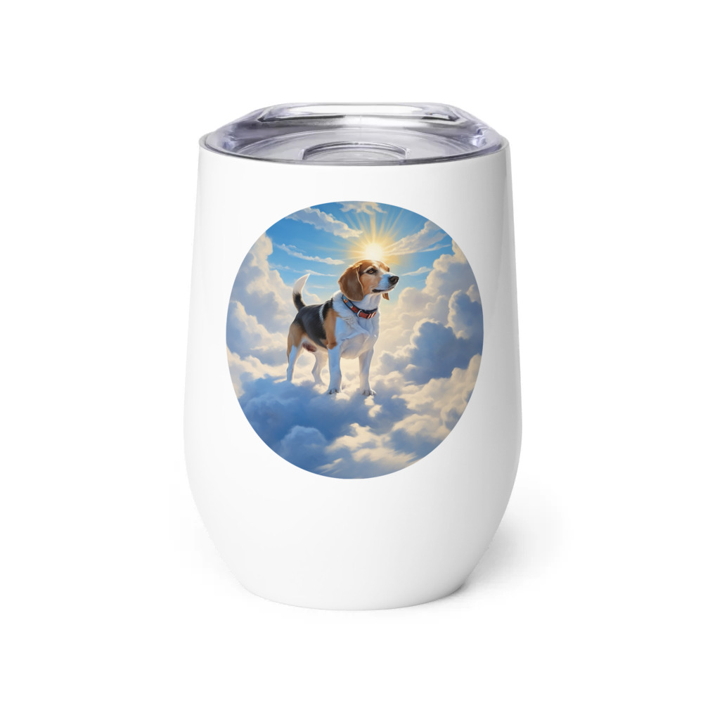 PugMug Custom Munchkin Wine Tumbler