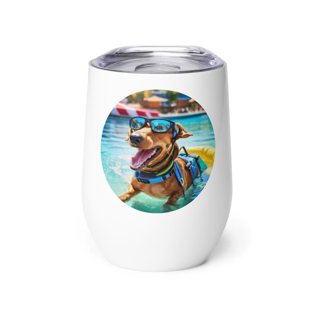 PugMug Custom Rex Wine Tumbler