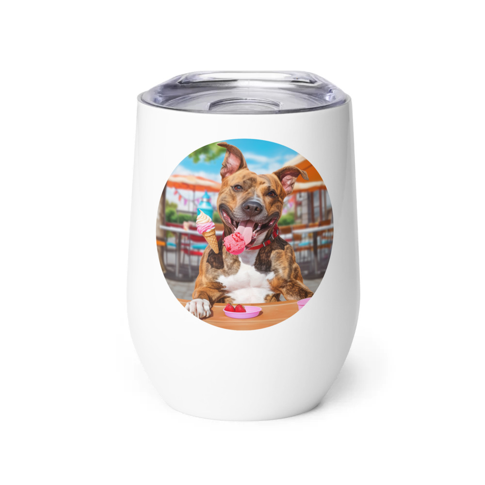 PugMug Custom Tony Hawk Wine Tumbler