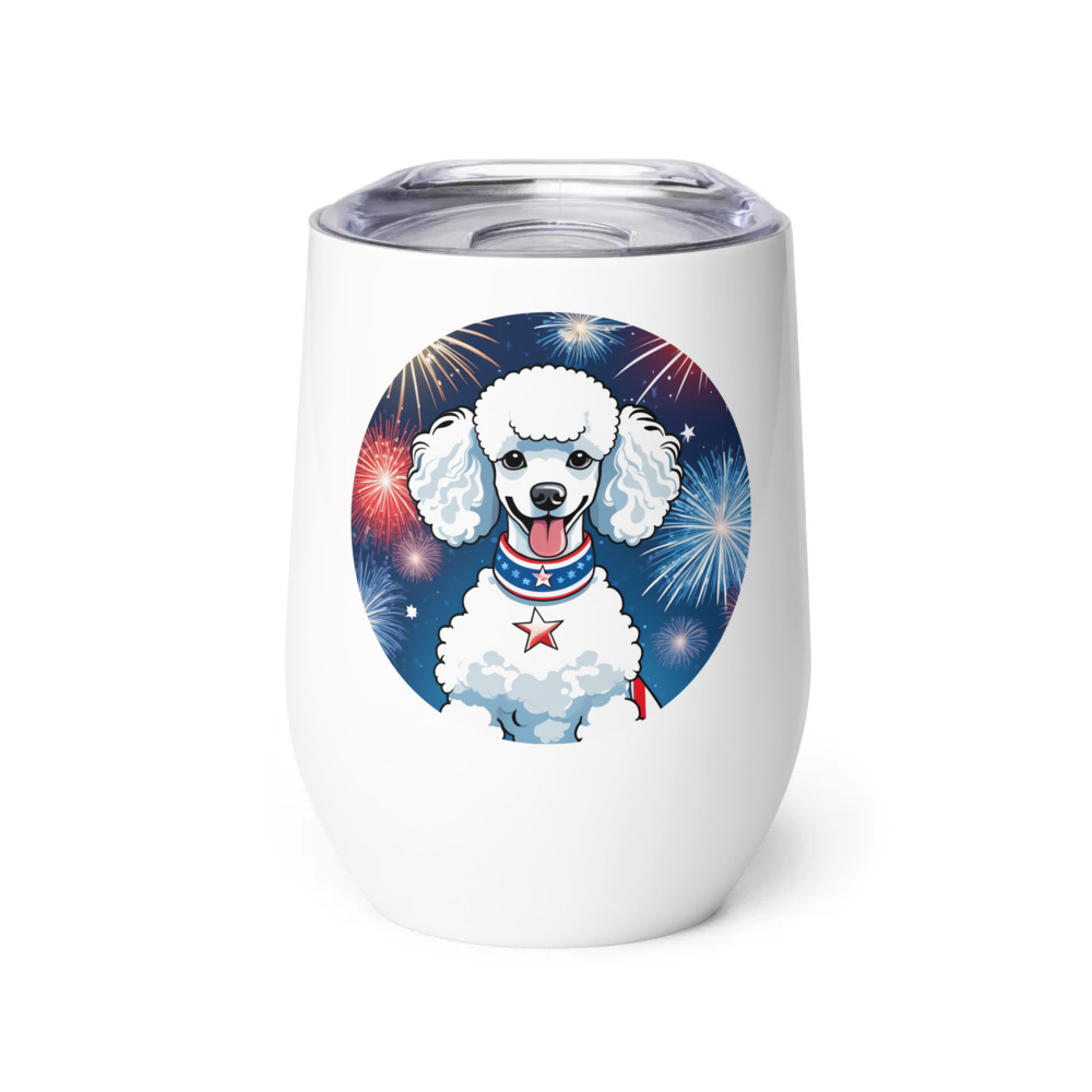 PugMug Custom Pet Wine Tumbler