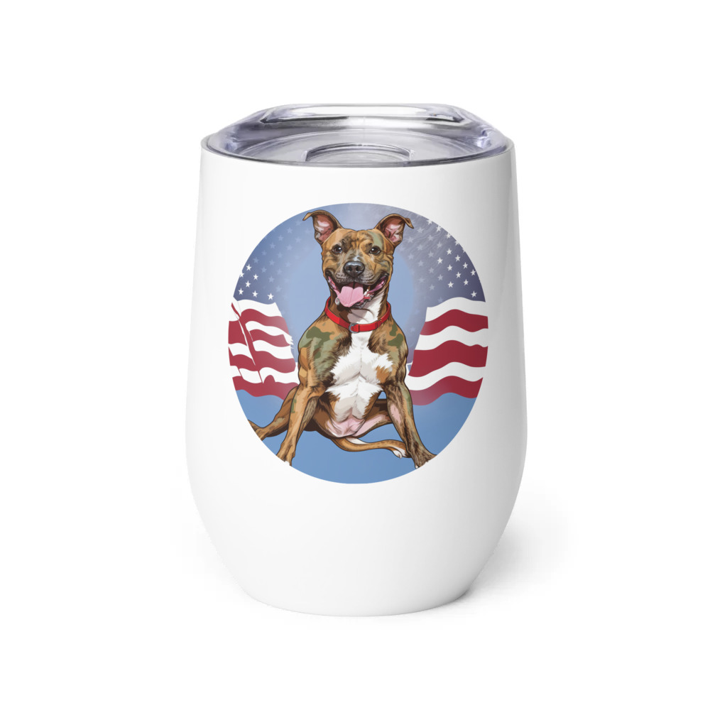 PugMug Custom Tony Hawk Wine Tumbler