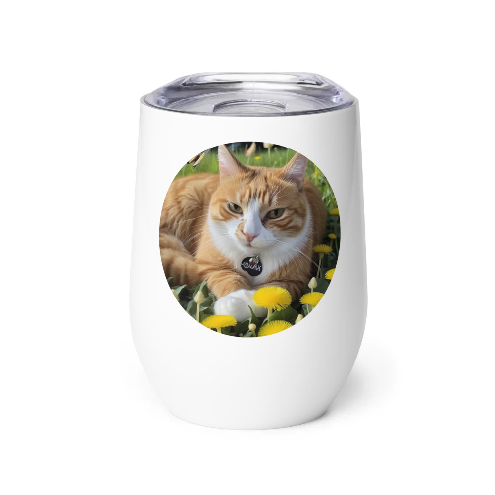 PugMug Custom Jack Jack Wine Tumbler