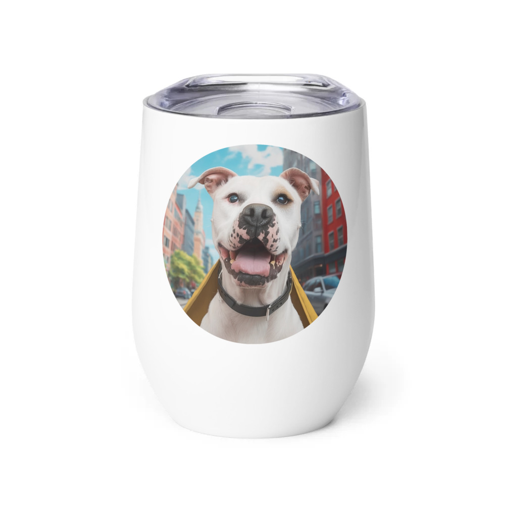 PugMug Custom Melody Wine Tumbler