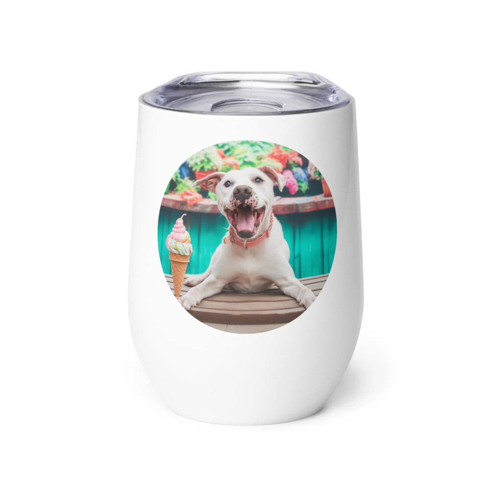 PugMug Custom Melody Wine Tumbler
