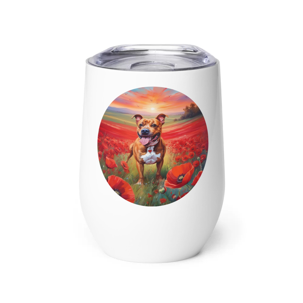 PugMug Custom Tony Hawk Wine Tumbler