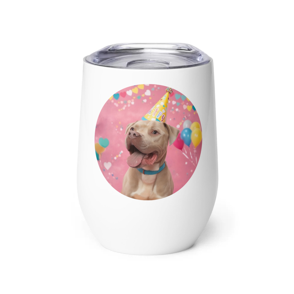 PugMug Custom squishmallow Wine Tumbler