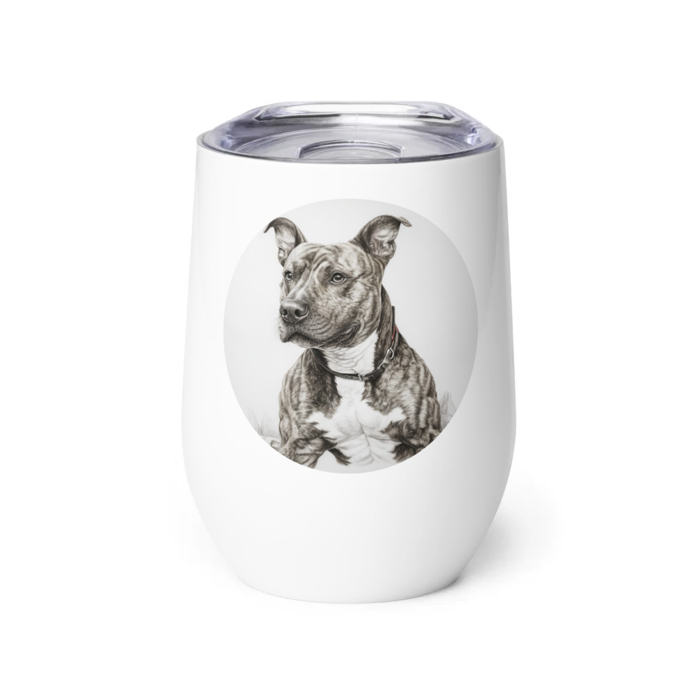 PugMug Custom Tony Hawk Wine Tumbler