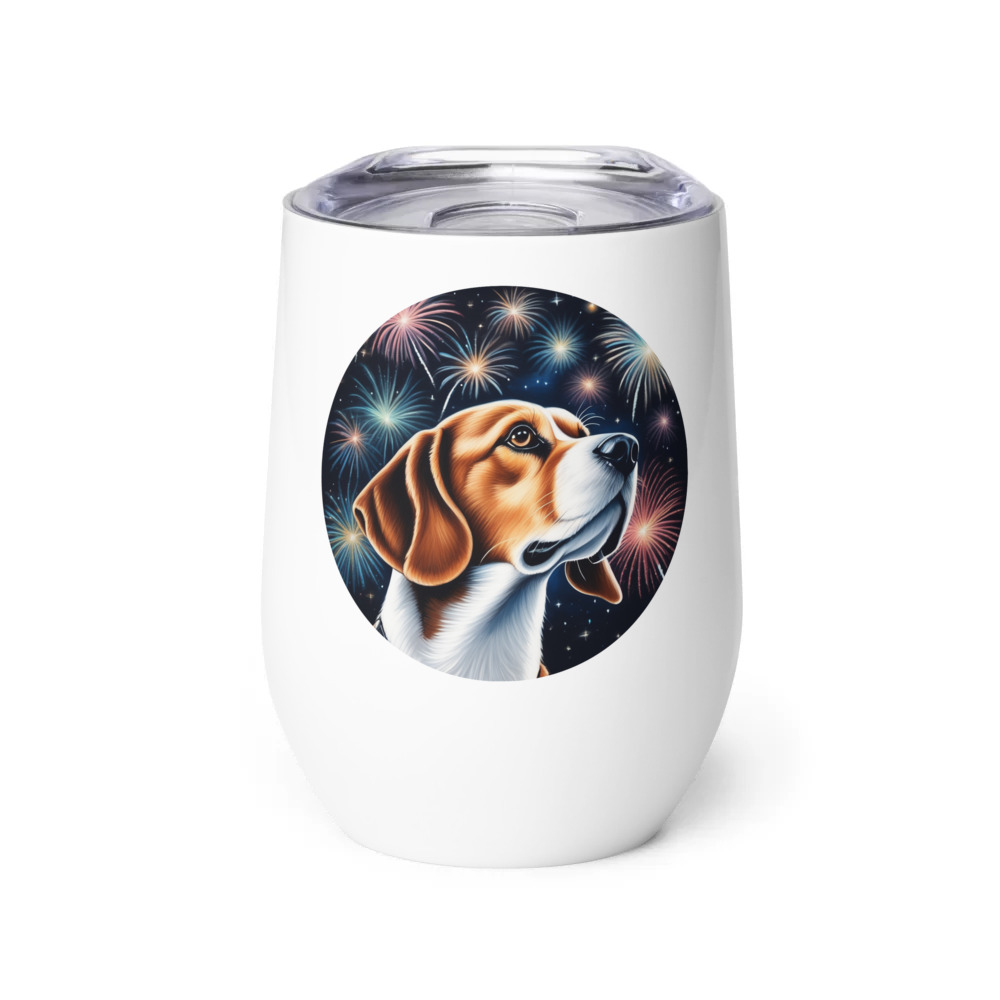 PugMug Custom Pet Wine Tumbler