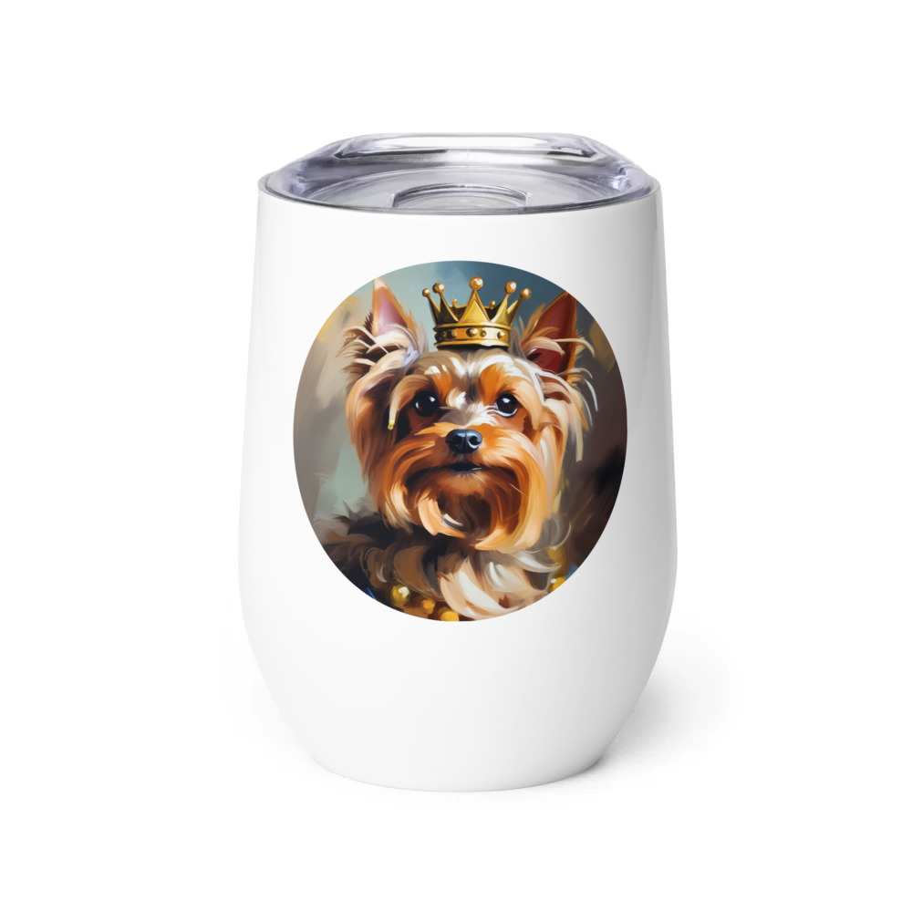 PugMug Custom Pet Wine Tumbler