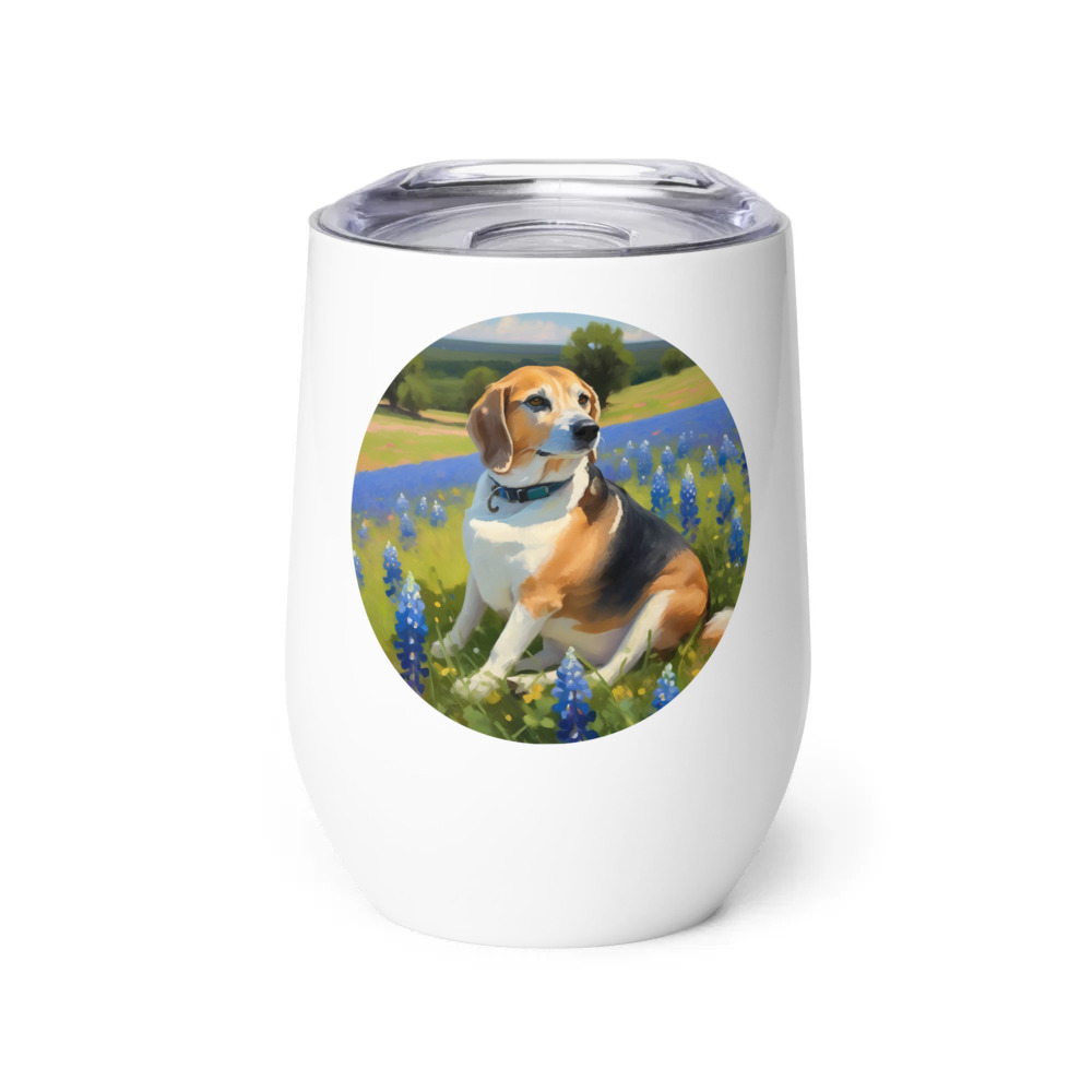 PugMug Custom Munchkin Wine Tumbler