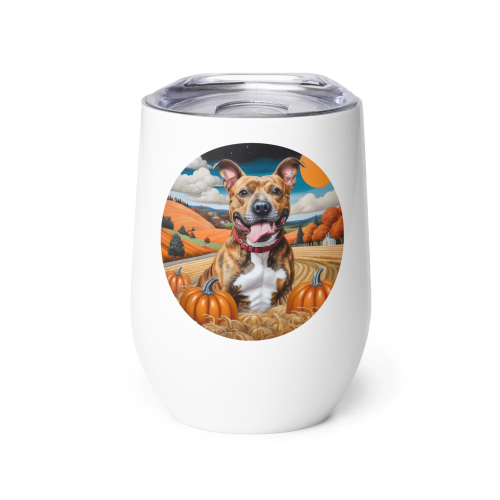 PugMug Custom Tony Hawk Wine Tumbler