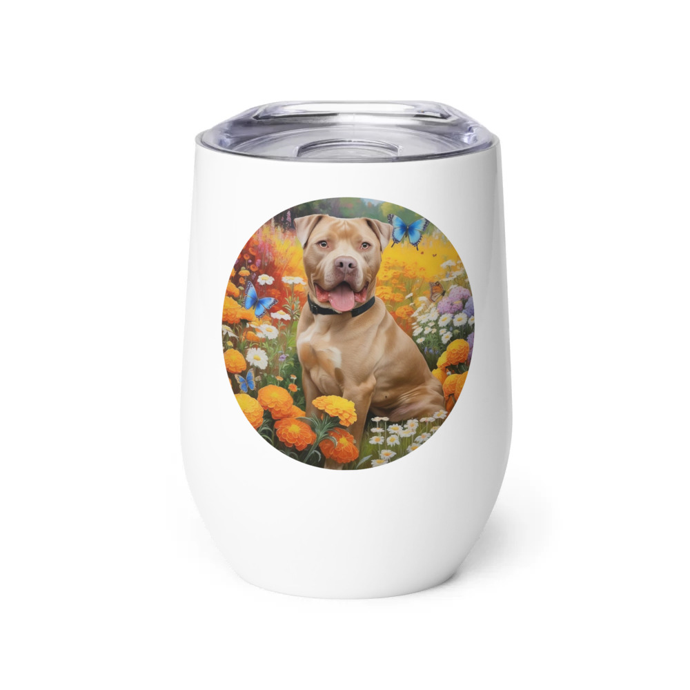 PugMug Custom squishmallow Wine Tumbler