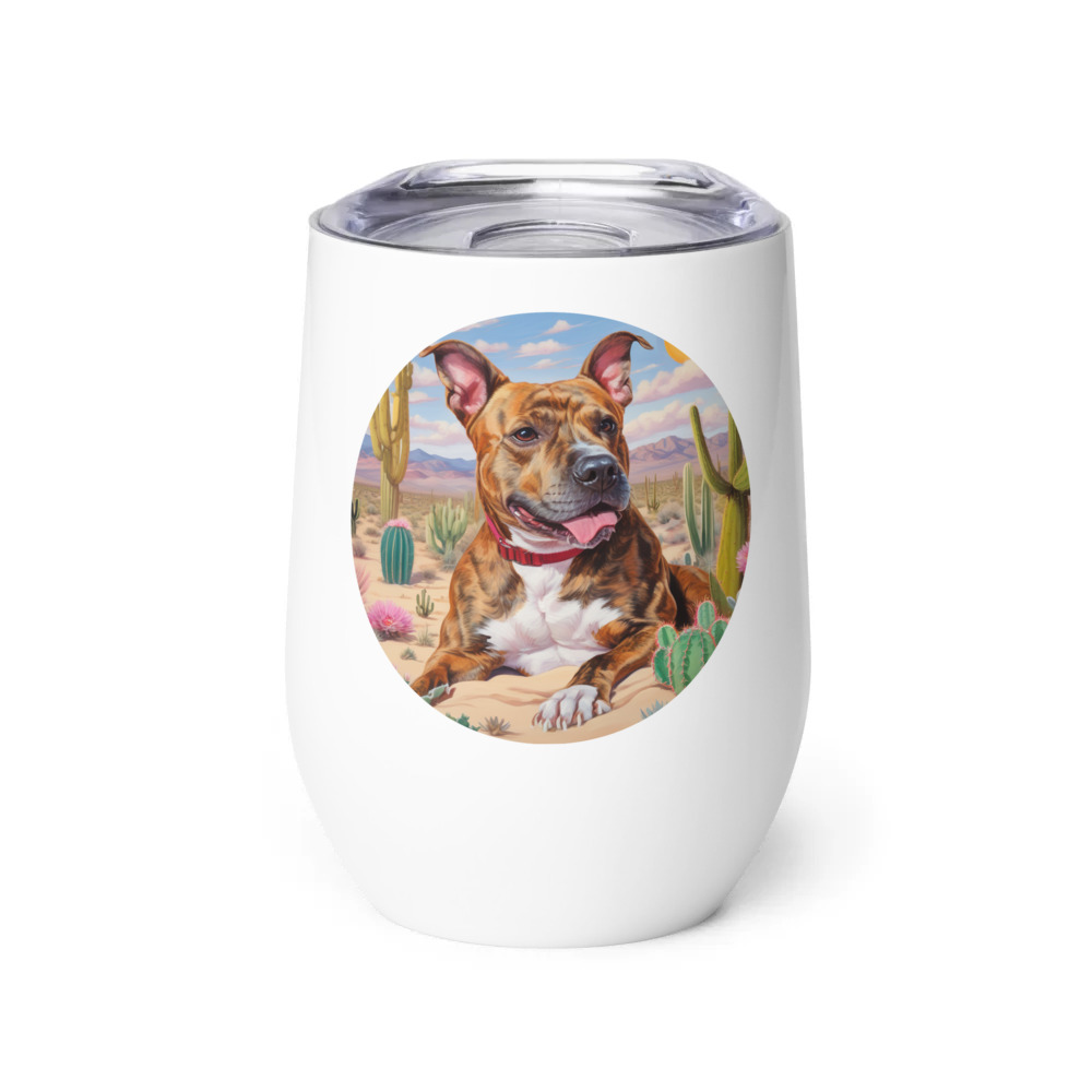 PugMug Custom Tony Hawk Wine Tumbler