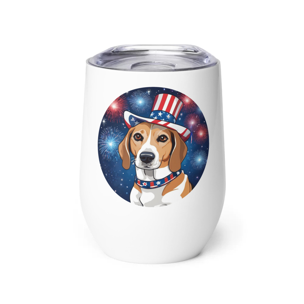 PugMug Custom Munchkin Wine Tumbler