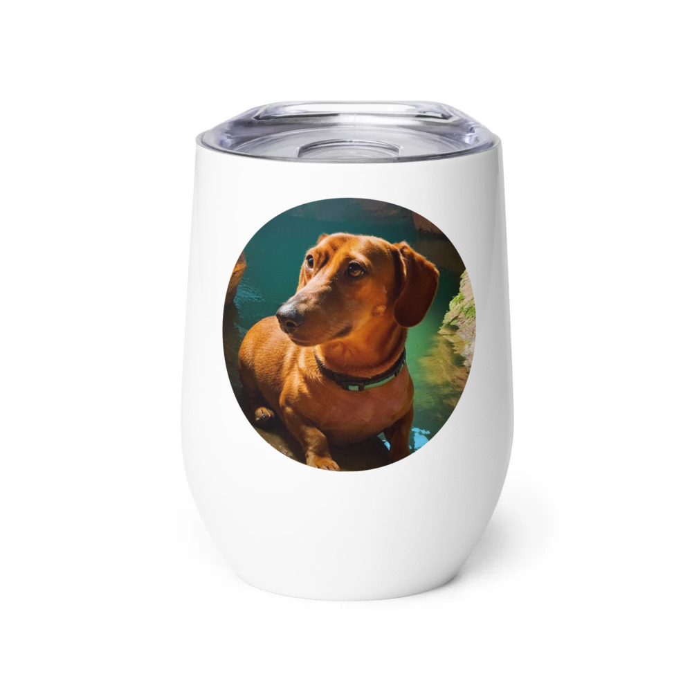 PugMug Custom Rex Wine Tumbler