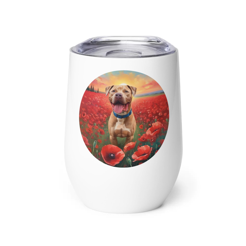 PugMug Custom squishmallow Wine Tumbler