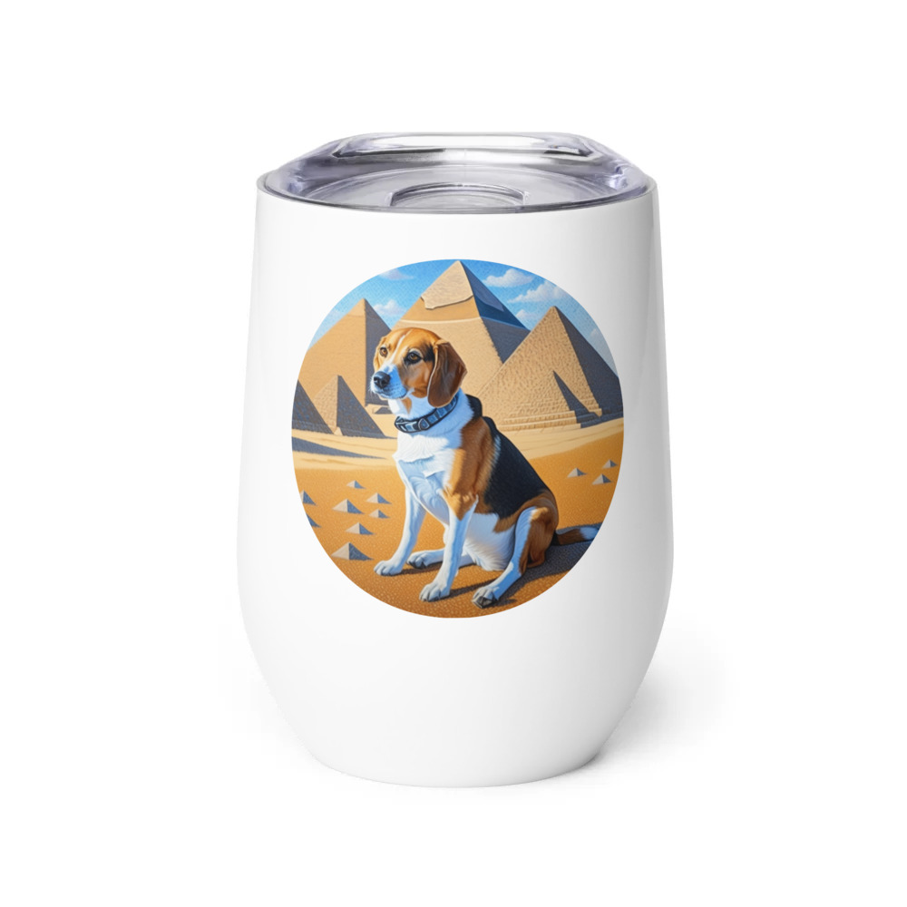 PugMug Custom Munchkin Wine Tumbler