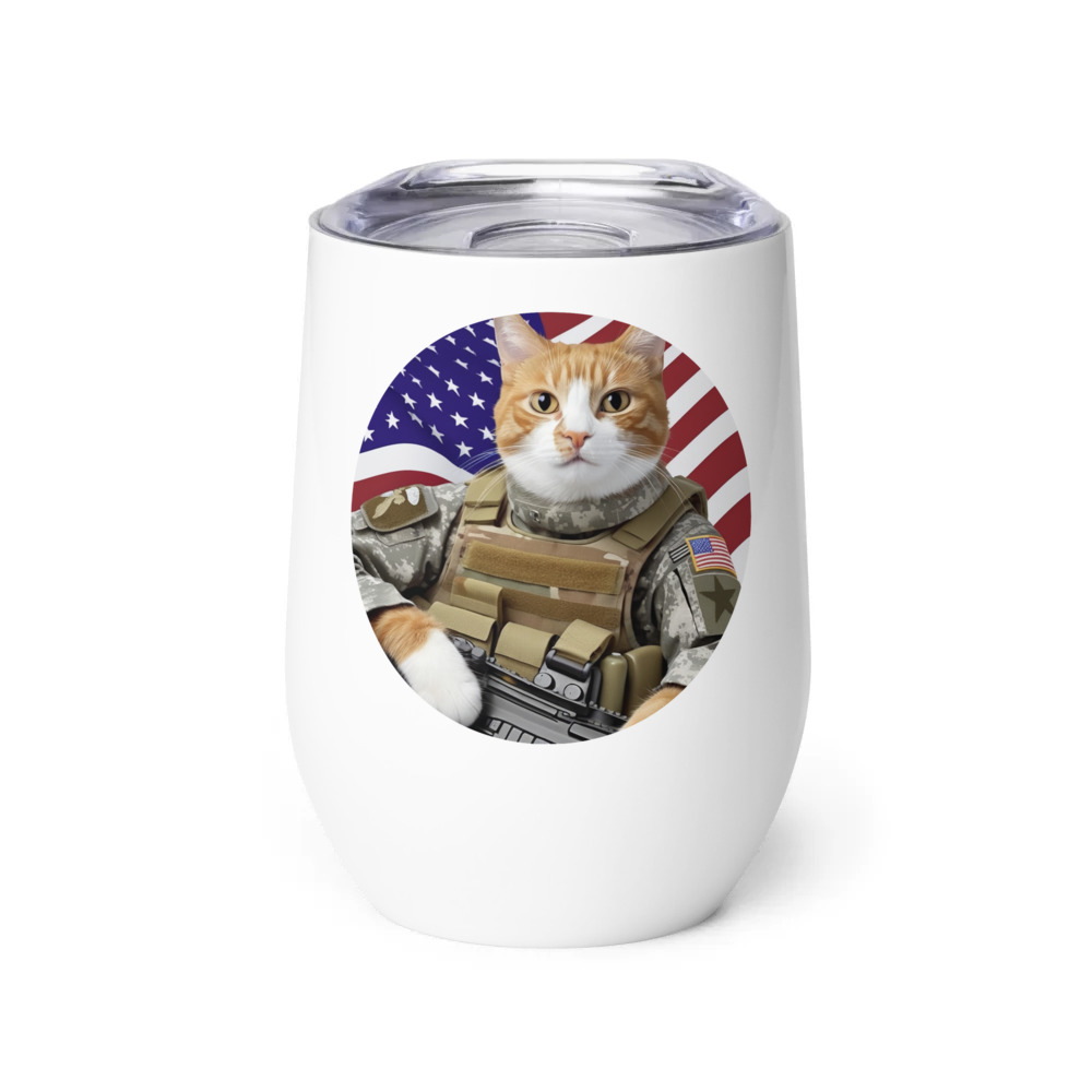 PugMug Custom Jack Jack Wine Tumbler