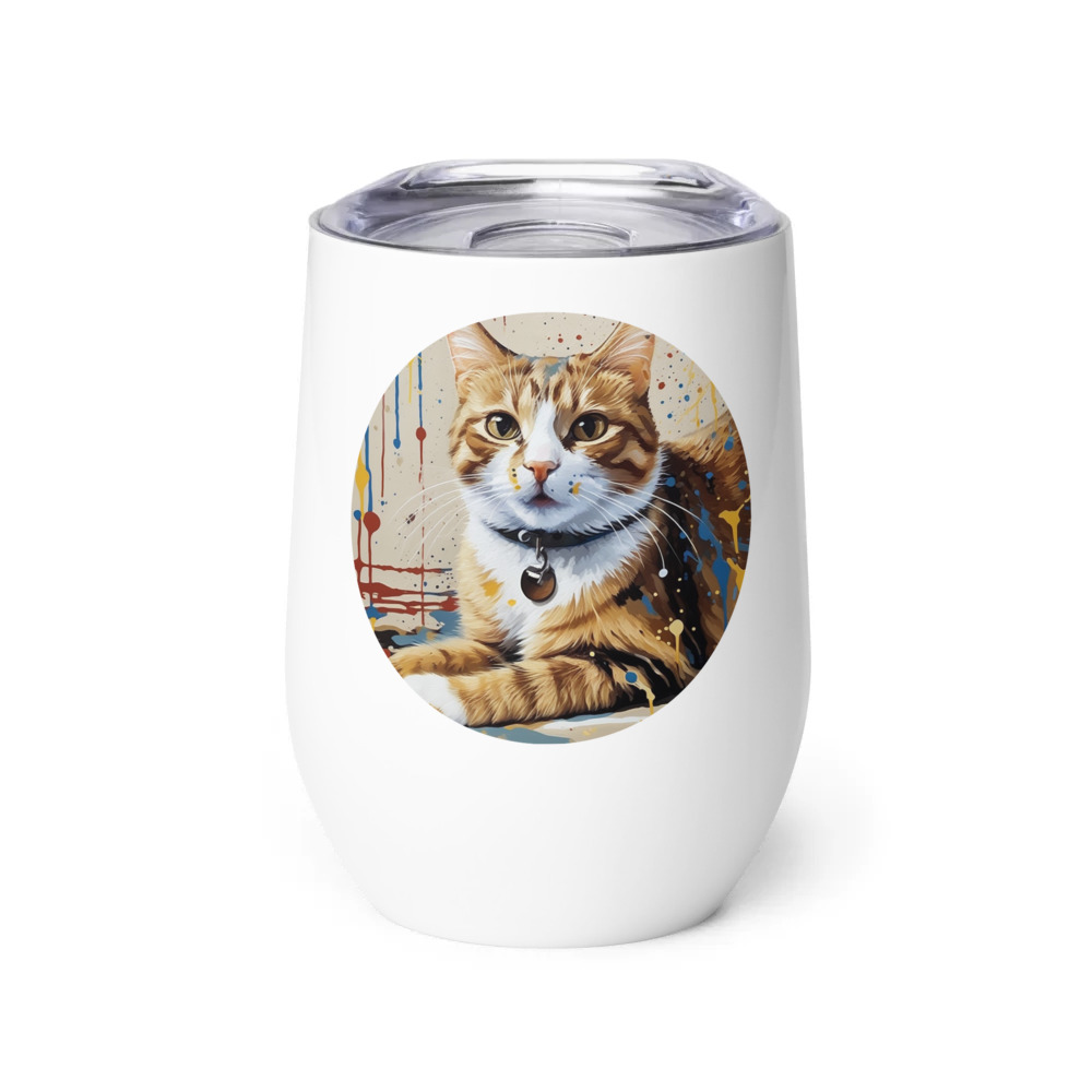 PugMug Custom Jack Jack Wine Tumbler