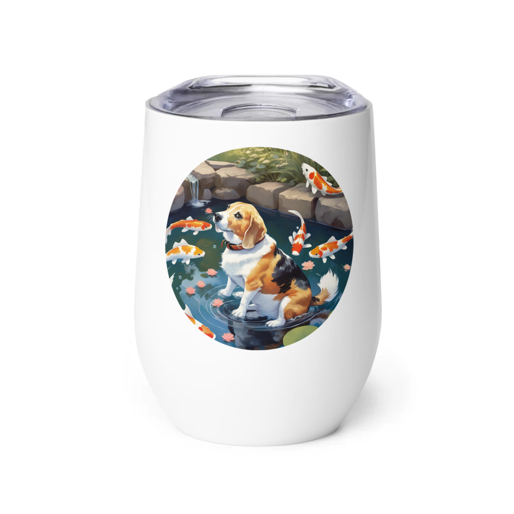 PugMug Custom Munchkin Wine Tumbler