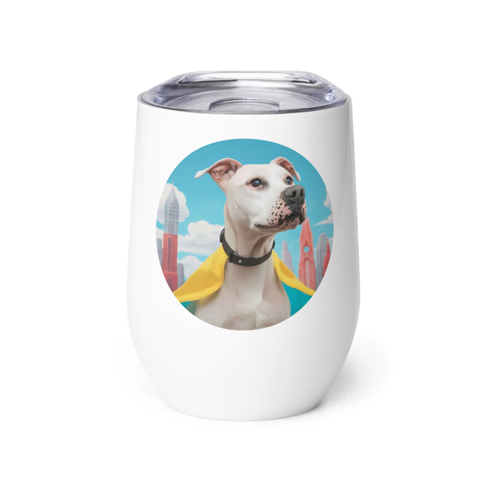 PugMug Custom Melody Wine Tumbler