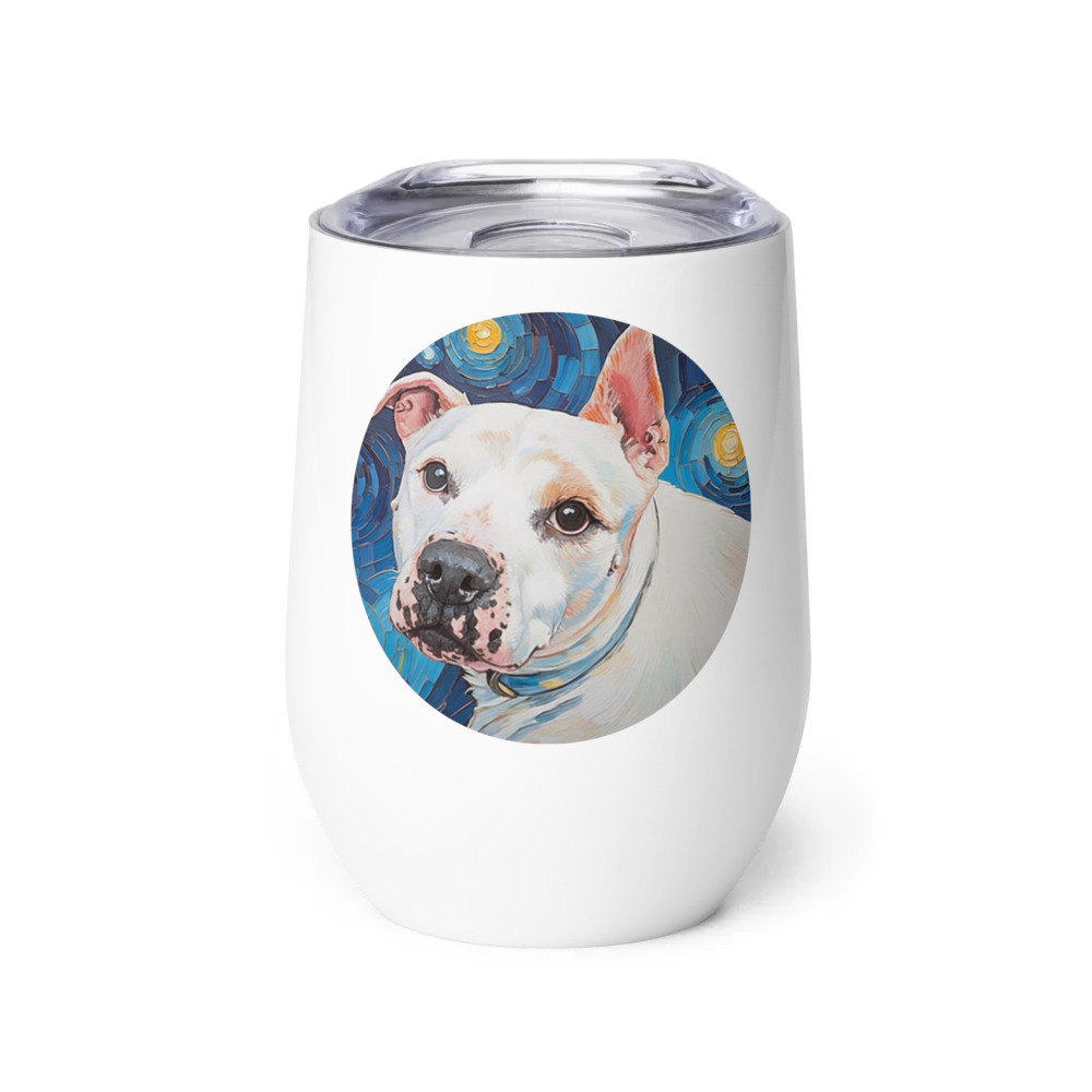 PugMug Custom Melody Wine Tumbler