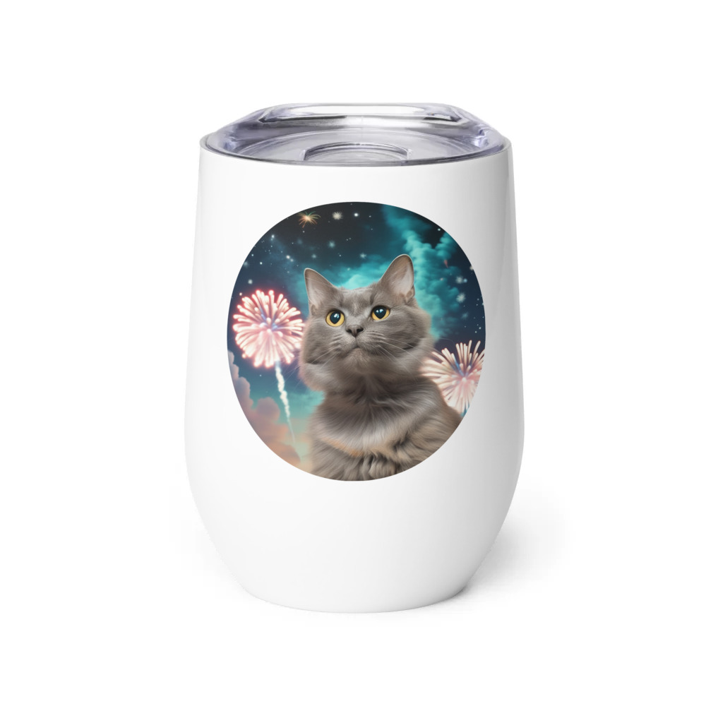 PugMug Custom Thumper Wine Tumbler