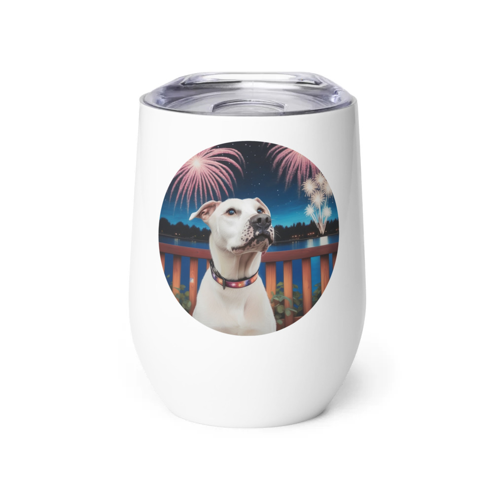 PugMug Custom Melody Wine Tumbler
