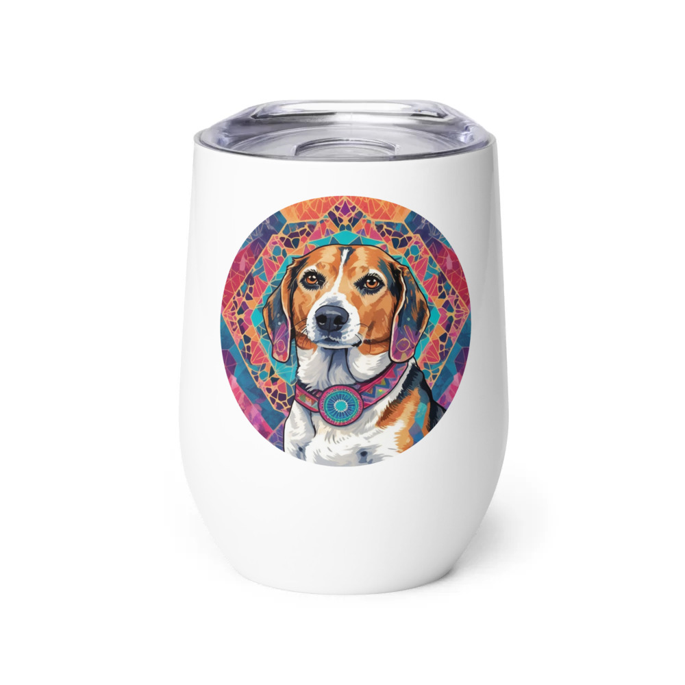 PugMug Custom Munchkin Wine Tumbler