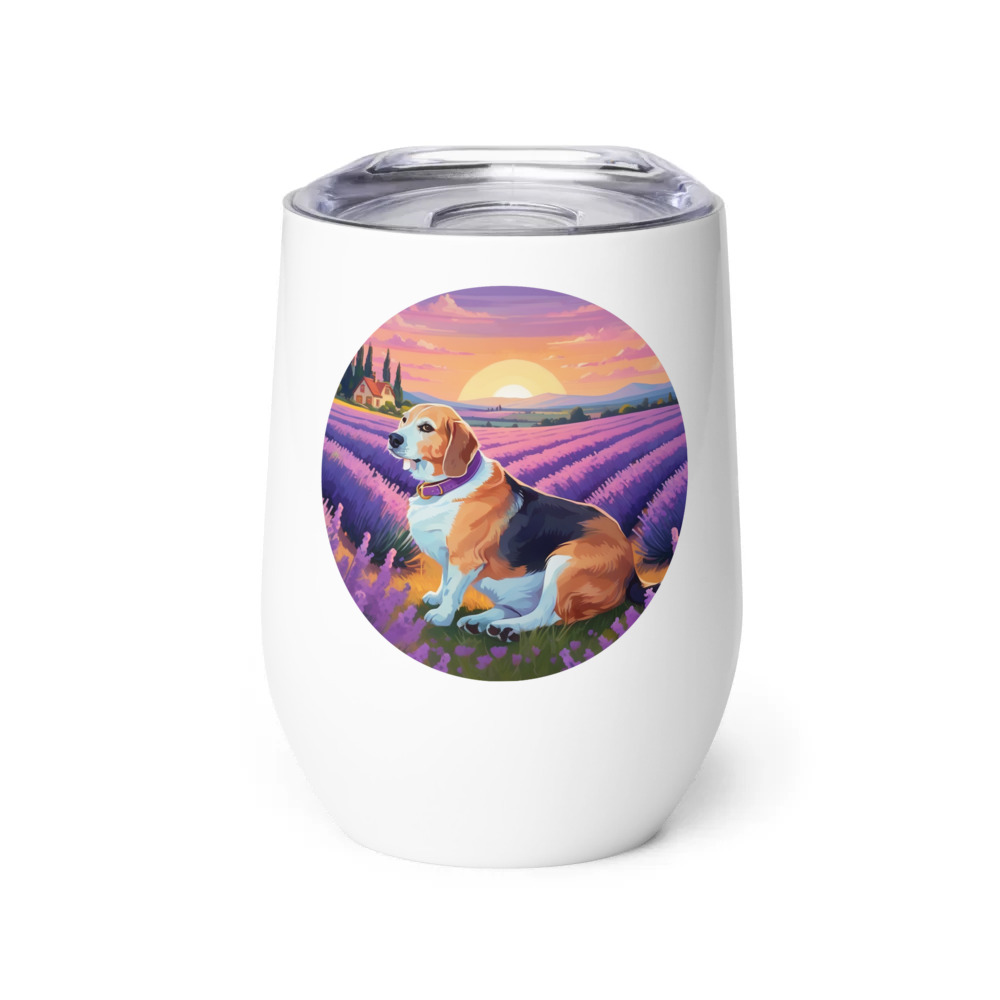 PugMug Custom Munchkin Wine Tumbler