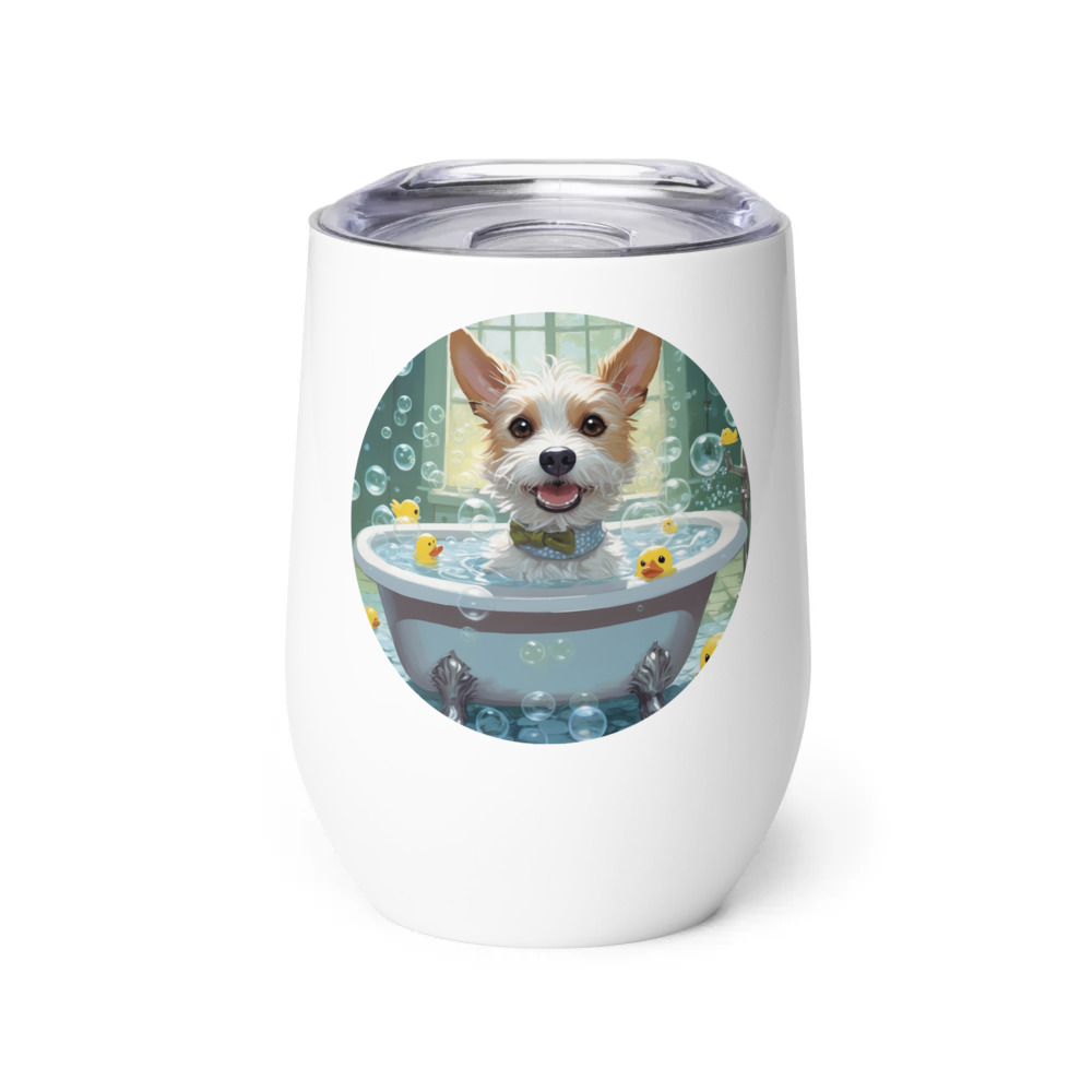 PugMug Custom Luna Wine Tumbler