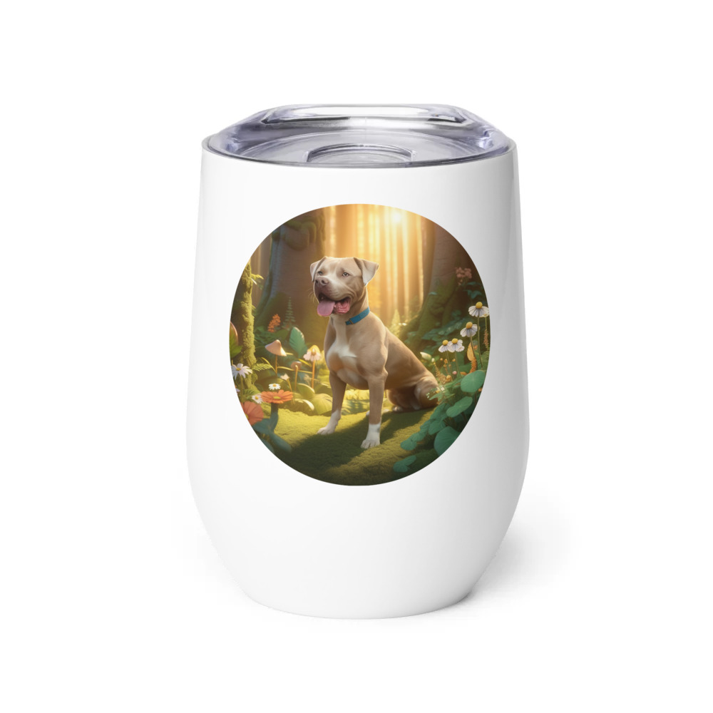 PugMug Custom squishmallow Wine Tumbler