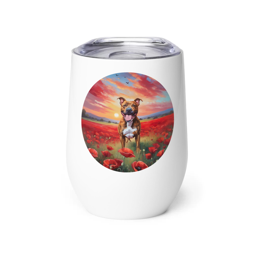 PugMug Custom Tony Hawk Wine Tumbler