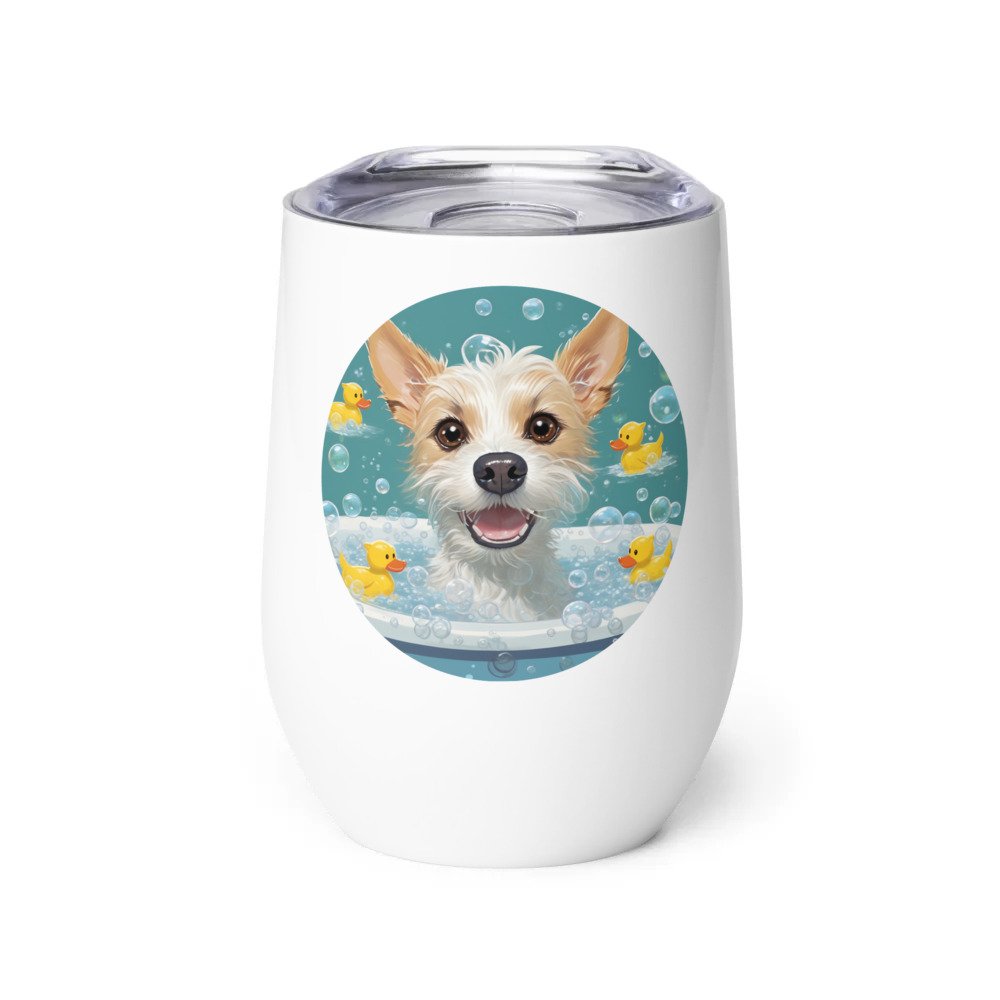 PugMug Custom Luna Wine Tumbler