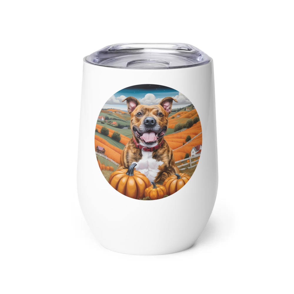 PugMug Custom Tony Hawk Wine Tumbler